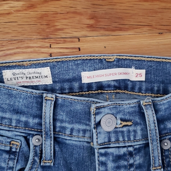 Levis mile high skinny jeans - Picture 2 of 4